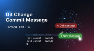 Git change commit message