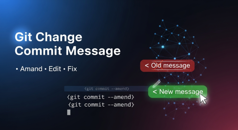 Git change commit message
