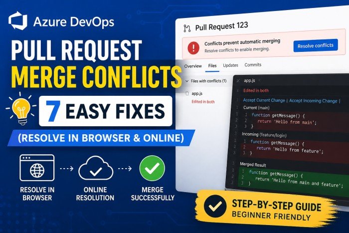 Azure DevOps Pull Request Merge Conflicts