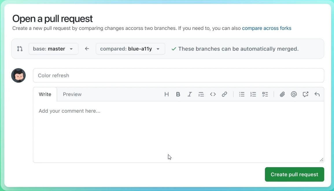 Git Hub Pull Request review
